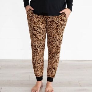 Little Sleepies Classic Leopard Women's Pajama Pants Size XXL